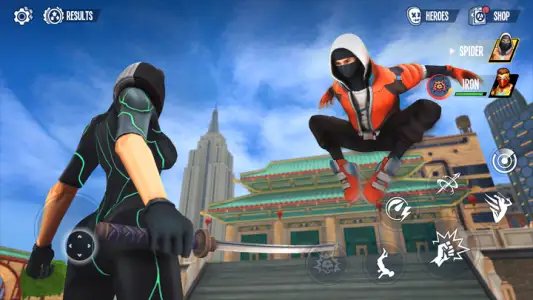 Spider Fighter 3: открытый мир