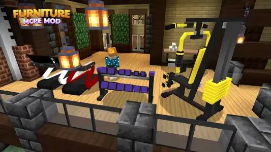 Furniture Mod For Minecraft — мод на мебель