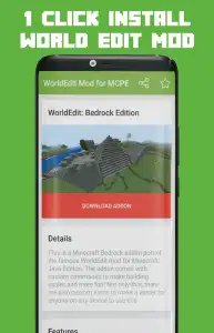 WorldEdit Mod for MCPE