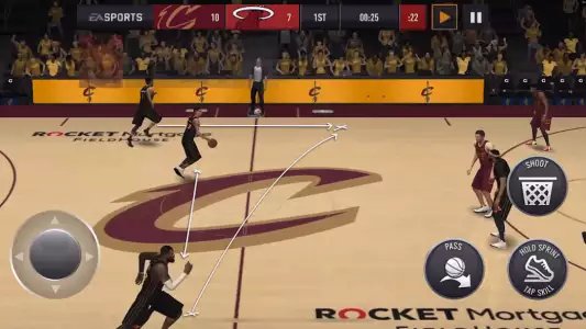 NBA LIVE Mobile - баскетбол