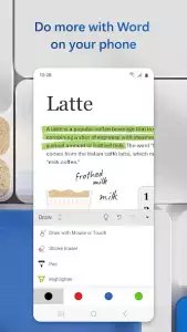 Microsoft Word mobile: Edit Documents