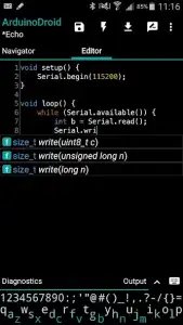ArduinoDroid — Arduino/ESP IDE