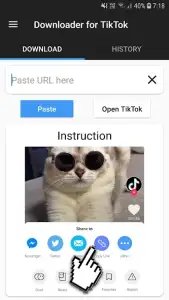 Скачать из Тик Ток видео