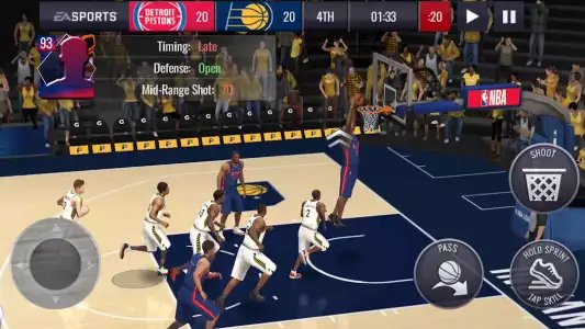 NBA LIVE Mobile - баскетбол