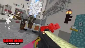 Модификации оружия для Minecraft PE