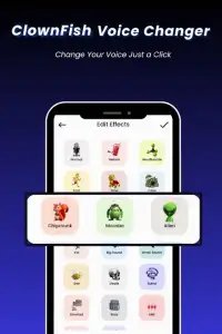 ClownFish Voice Changer Effect — изменение голоса