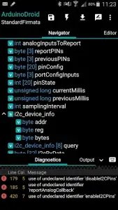 ArduinoDroid — Arduino/ESP IDE