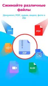 Aрхиваторы Zip Rar распаковщик