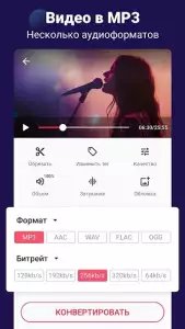Видео в MP3 конвертер