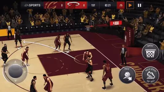 NBA LIVE Mobile - баскетбол