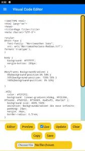 Visual Code Editor