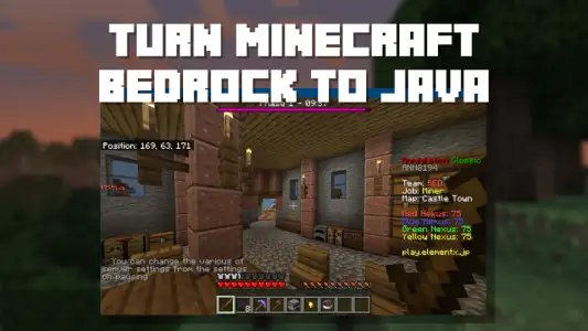 Java Edition UI for Minecraft