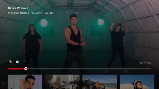 YouTube for Android TV