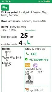 Blablacar: попутчики