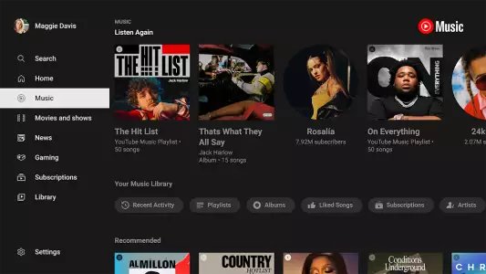 YouTube for Android TV