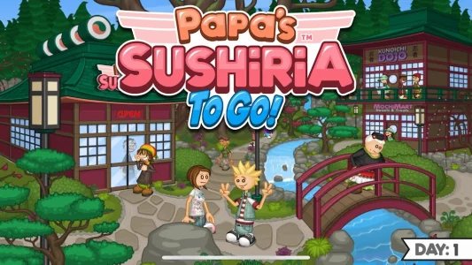 Papa's Sushiria To Go (Папа Луи - суши)