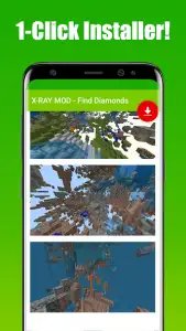 X-RAY MOD для Minecraft PE