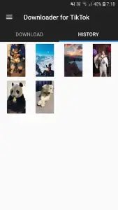 Скачать из Тик Ток видео