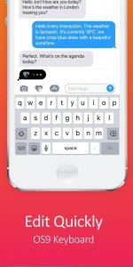 iOS 10 Keyboard