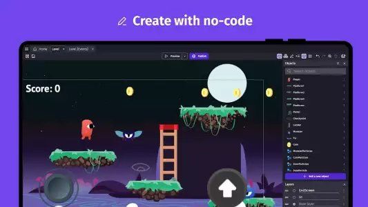 GDevelop - создание игр