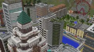 Карты городов для Майнкрафт