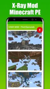 X-RAY MOD для Minecraft PE