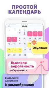 Овуляция и календарь месячных